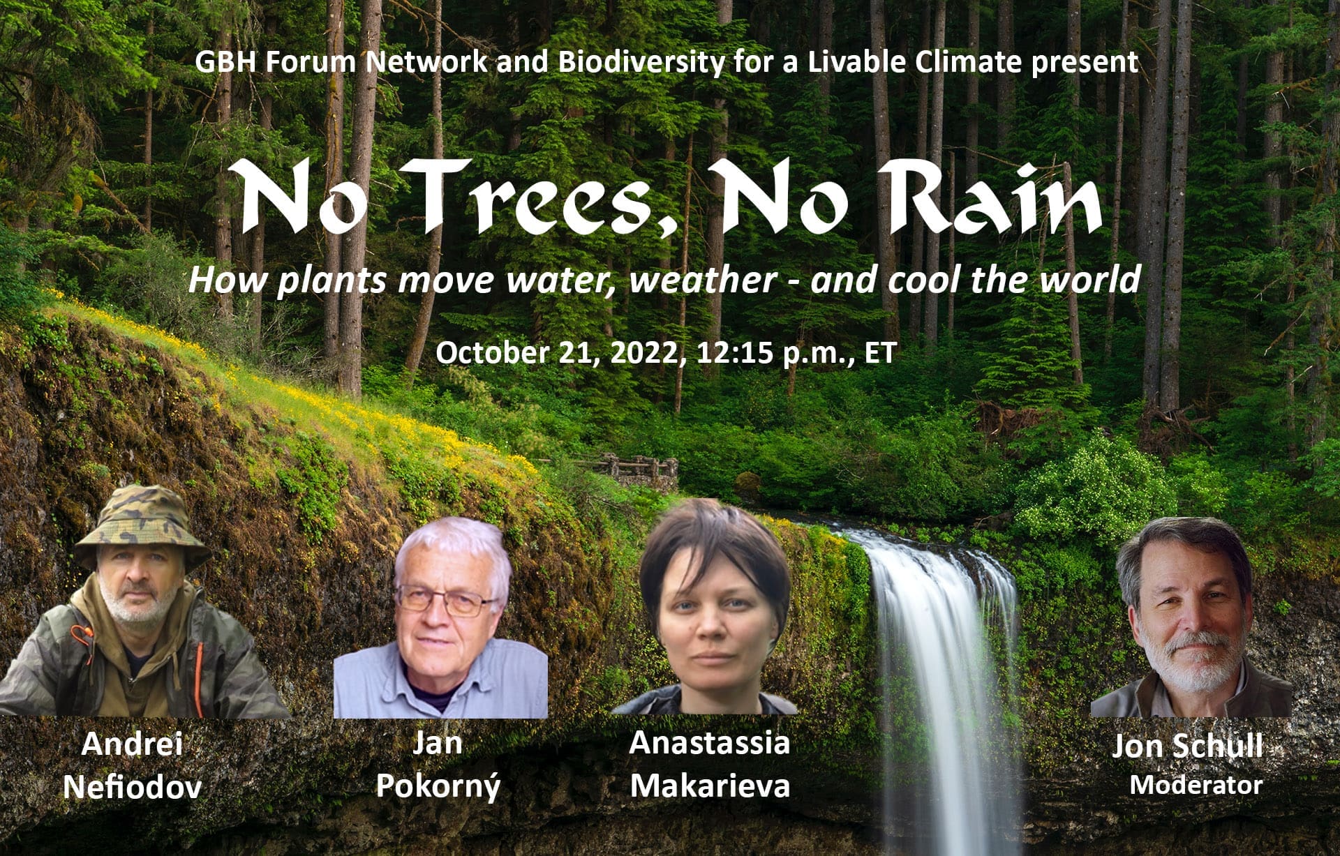 No Trees, No Rain: How Plants Move Water, Weather – And Cool the World No Trees, No Rain: How Plants Move Water, Weather – And Cool the World