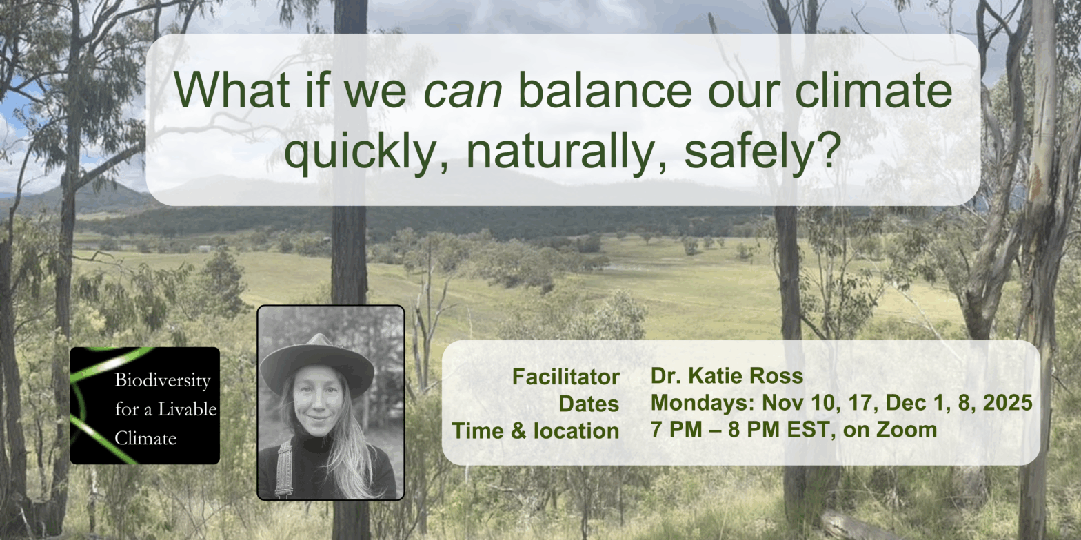 Registration for Balancing Our Climate