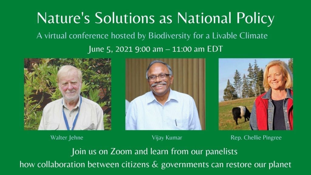 Nature’s Solutions as National Policy