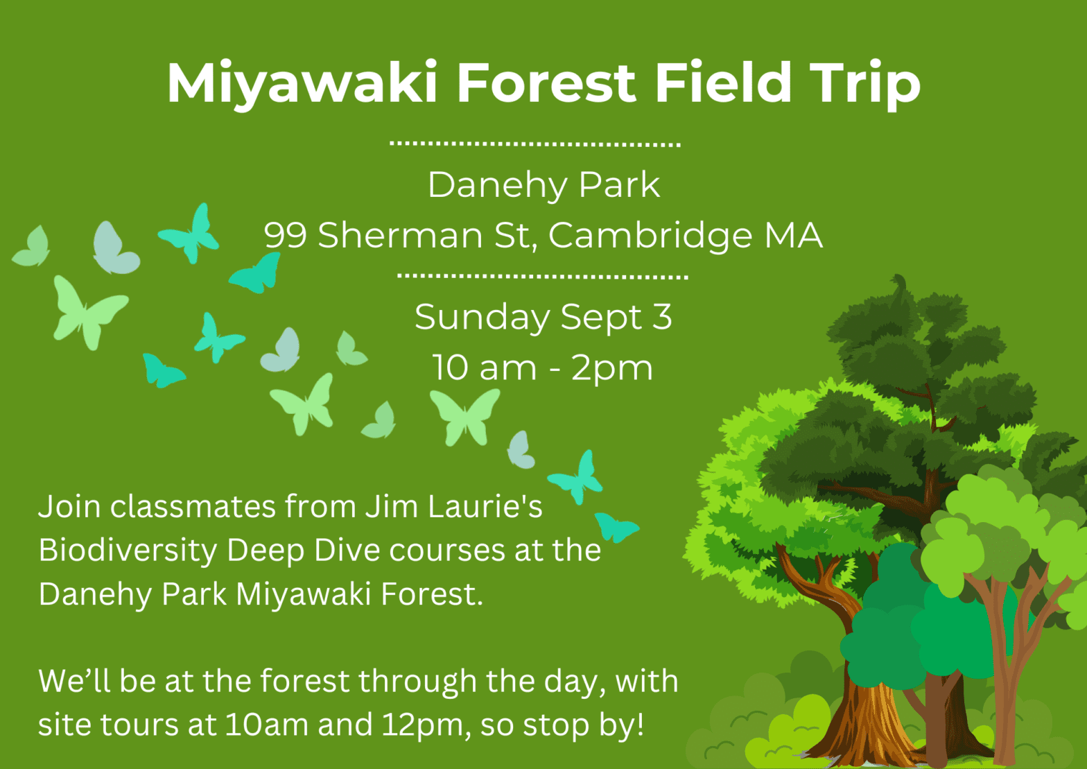 Miyawaki Forest Field Trip