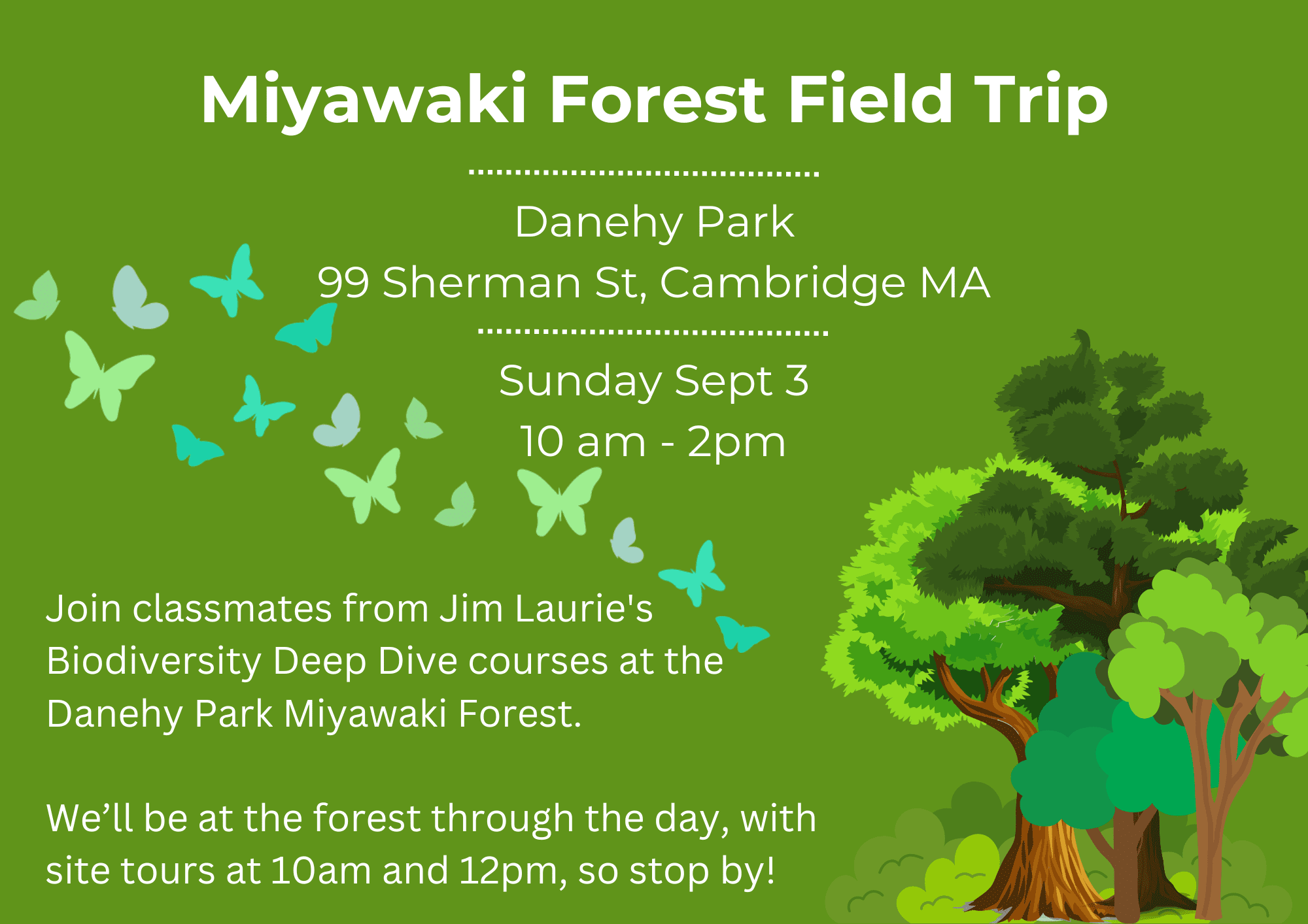Miyawaki Forest Field Trip