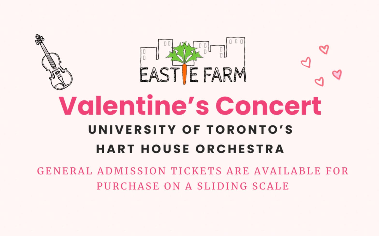 Eastie Farm Benefit – Valentine’s Concert